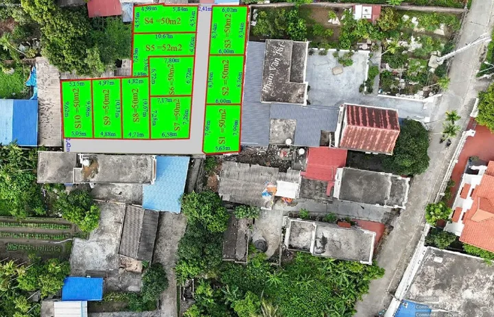 06.2026.Bán Đất 50m² thổ cư 50m² giá 5xx đến 7xx triệu tại Phường Hồng An Hải Phòng. liên hệ 0362558882