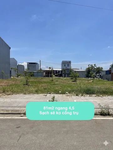 🔥 Bán Lô đất 81m2 KQH Hương Sơ - Nguyễn Văn Linh - sát bên trường học, công viên