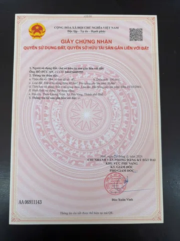 🔥 GIÁ TỐT - LÔ ĐẤT VUÔNG ĐẸP 100M2 MÀ GIÁ CHỈ 350 TRIỆU 🔥