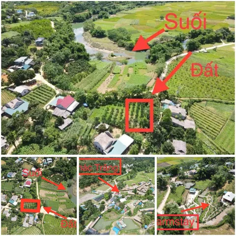 CHÍNH CHỦ BÁN LÔ ĐẤT 1000M2 VIEW SUỐI - TÂN LẠC - HOÀ BÌNH - GẦN KHU DU LỊCH THÁC TRĂNG