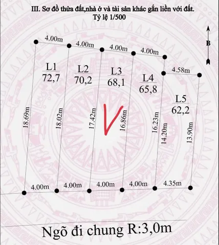 Bán Đất 72.7 m  giá 2.07 tỷ tại Dương Quan Thuỷ Nguyên Hải Phòng.l/h:076.231.9990 em Thuý
