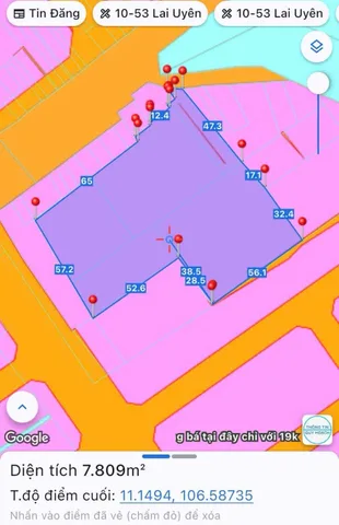 Bán Đất 7700m² giá 35 tỷ tại Xã An Điền Thị xã Bến Cát Bình Dương