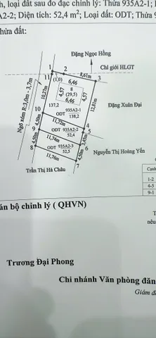 Bán Đất 52.5 m giá 1.58 tỷ tại Hoa Động  Thuỷ Nguyên Hải Phòng.l/h:076.231.9990 em Thuý