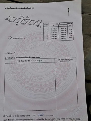 Bán Đất 106m² thổ cư 106m² giá 380 triệu tại Xã Tư Nghĩa Quảng Ngãi