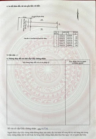 Bán Đất 186m² mặt tiền đường nhựa giá 880 triệu tại Xã Diên Lâm Khánh Hòa