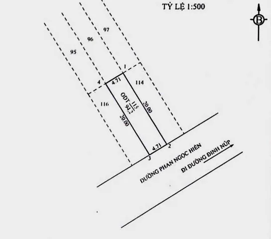Bán Đất 94m² thổ cư 20m² giá 6.9 tỷ tại Phường 10 Thành phố Vũng Tàu Bà Rịa - Vũng Tàu