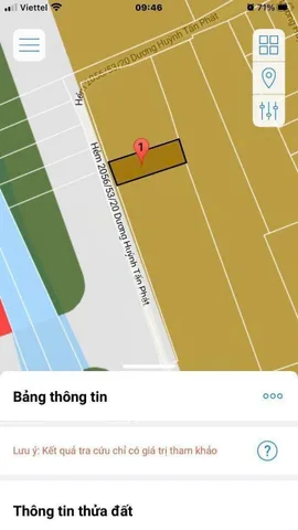 Bán Đất 573m² thổ cư 57m² giá 3.55 tỷ tại Xã Nhà Bè TP. Hồ Chí Minh