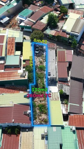 Bán Đất 330m² thổ cư 230m² giá 5.7 tỷ tại Phường Tân Thành Thành phố Buôn Ma Thuột Đắk Lắk