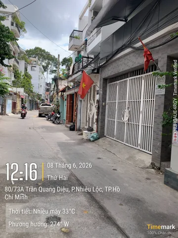 Bán Nhà riêng 35m² thổ cư 35m² giá 8 tỷ tại Phường 14 Quận 3 TP. Hồ Chí Minh