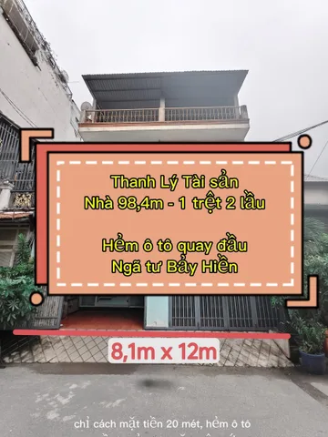Bán Nhà riêng 98m² thổ cư 98m² giá 17 tỷ tại Phường 07 Quận Tân Bình TP. Hồ Chí Minh