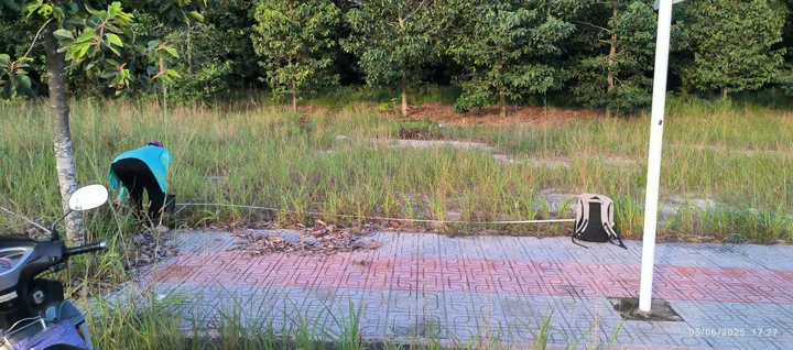 Bán Đất 100.6m² thổ cư 100.6m² giá 1.8  tỷ tại đường D14 Xã Lai Hưng Huyện Bàu Bàng Bình Dương