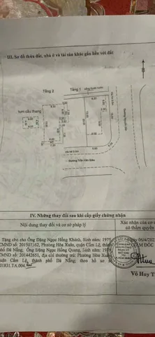 Bán Nhà riêng 187m² thổ cư 187m² giá 8.75 tỷ tại Đường Trần Văn Giàu Phường Hòa Xuân Đà Nẵng
