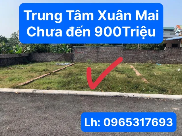 Bán Đất 88m² thổ cư 88m² giá 899 triệu tại Thị trấn Xuân Mai Huyện Chương Mỹ Hà Nội