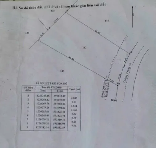 Bán Đất 862m² thổ cư 300m² giá 6.5 tỷ tại Xã Trung An Huyện Củ Chi TP. Hồ Chí Minh
