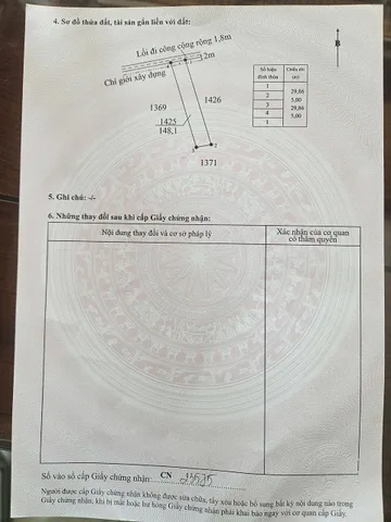 Bán Đất 148m² thổ cư 148m² giá 1.25 tỷ tại Đường Đt 835C Xã Phước Vân Huyện Cần Đước Long An