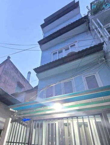 💥 Nhà Bình Thạnh, 1trệt 3lầu, 4phòng ngủ, hẻm 3.5m, chỉ 6x