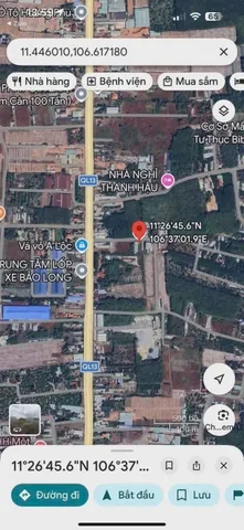 Đất nhánh ql13 giá rẻ ngộp bank chỉ 695tr tại trung tâm chơn thành