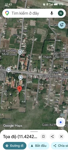 277m2 Đất. Minh Long Chơn Thành Kế Bên Truờng tiểu Học Minh Long