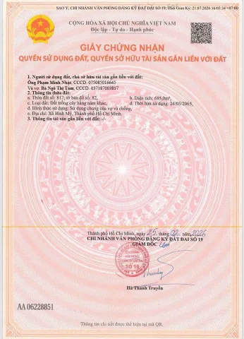 Bán đất KDC hiện hũu hẻm Mần Non Việt Anh diện tích 685m2 giá chỉ 8.76 triệu/m2