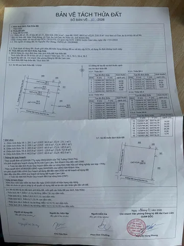 58.5 462M2 
vị trí : VĨNH ĐÔNG XÃ CAM AN , KHÁNH HOÀ
diện tích ;462M2 14X33M 60M THỔ CƯ
giá 1TỶ960TR ĐÃ XÂY BAO TƯỜNG RÀO 
giá tổng bán : 1TY960TR
LIÊN HỆ : MINH HIẾU 0389623794 BĐS