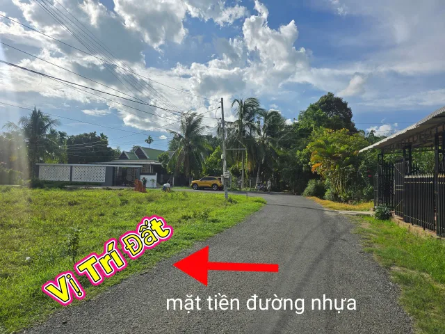 Bán đất mặt tiền đường nhựa kinh doanh buôn bán 5 x 30 ngay thị xã trảng bàng tây ninh