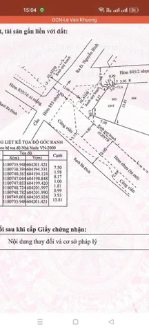 Bán lô góc 2 mặt tiền giá 4.5 tỷ