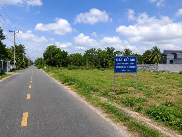 Đất ngay KCN - Tân Phú Trung giá chỉ 1ty300