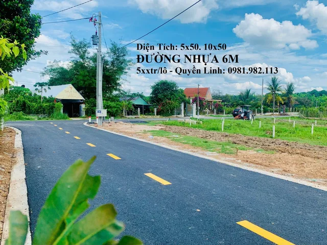 Sỉ 8 lô siêu đẹp. 6x41. Đường nhựa kinh doanh - Sát trường, chợ, Dầu Tiếng - Bình Dương