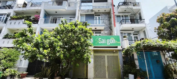 Bán nhà 1 trệt 3 lầu khu dân cư số 1 Thạnh Mỹ Lợi Q2, diện tích 105m2, liên hệ 0989373766 để xem nhà trực tiếp