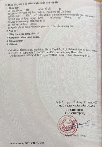BDS HVL [NC] chính chủ gửi bán lô đất 7x18,5 Khu Phú Nhuận 1 ( Khu dân cư TML)