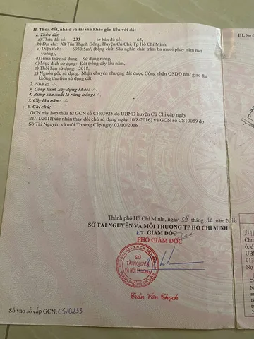 🔥 cần bán đất Võ Văn Bích - Xã Tân Thạnh Đông -Củ Chi.

Diện tích 6930 m2 - gia đình đã lên 1000 m2 đất thổ cư 

Vị trí: cách đường dẫn lên vành đai 3 khoảng 1km.

Thuận tiện cho mở nhà xưởng, kho bãi,