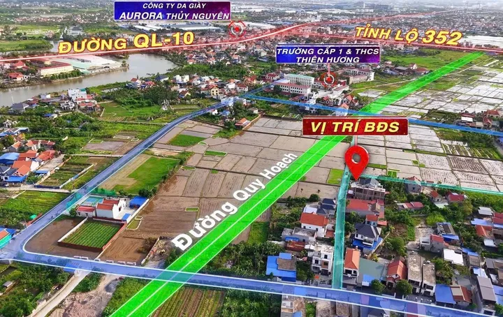 Bán 63 m Thiên Hương đường thông ô tô cách trường học 200m.l/h:076.231.9990 em Thuý