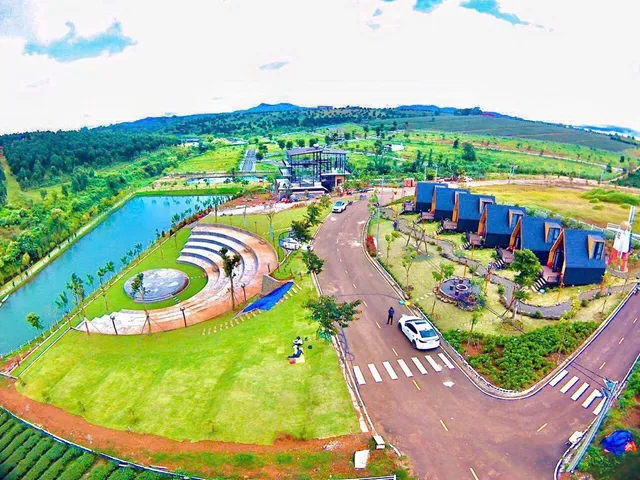 Bán đất trung tâm view hồ bảo lộc