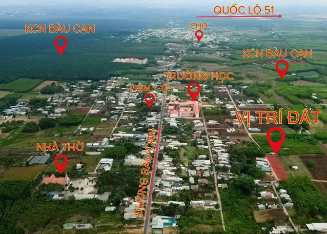 CẦN BÁN CẮT LỖ VÌ KHÔNG CHỊU NỔI NHIỆT CỦA LÃI SUẤT TĂNG LÔ ĐẤT NỀN LONG PHƯỚC FULL THỔ CƯ - GIÁ CHỈ TỪ 1 TỶ 5 - SỔ SẴN