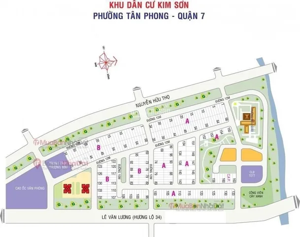 Hàng hiếm - Đường Số 3 Kim Sơn P.Tân Phong Quận 7 | 5x20M | Giá 22 Tỷ