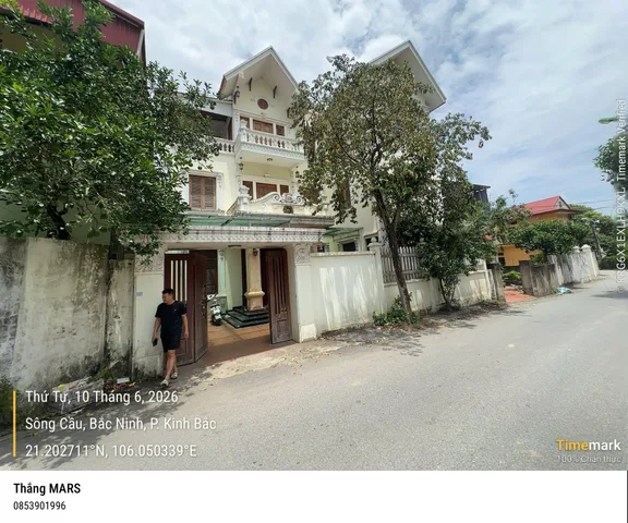 BÁN BIỆT THỰ MẶT PHỐ, KINH BẮC, TP BẮC NINH.
