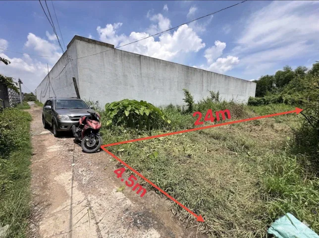 ⭐️ 107m thổ cư Nhựt Chánh, Bến Lức. Đường xe hơi cách QL1A chỉ 400m