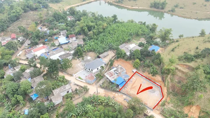 500m có 250m thổ cư - mặt tiền rộng - Cuối Hạ, Kim Bôi - giá đầu tư