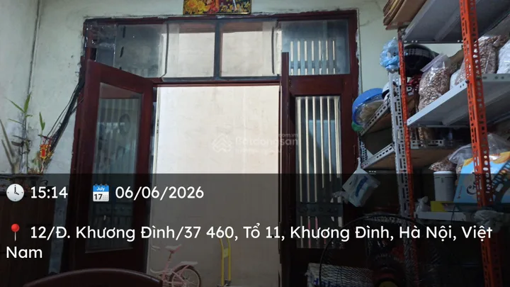 Sổ Đỏ-25m-sau 1 nha mặt phố 460 Khương Đình