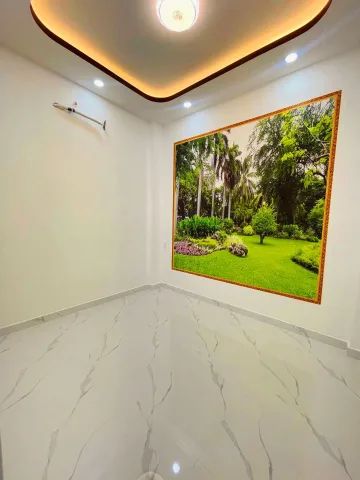 Nhà mới 2 tầng,4x19, chợ Gò Xoài chỉ 5 đồng hơn,hxh, sát mặt tiền đường, nội thất cao cấp,sổ hồng riêng, hoàn công đủ, công chứng ngay.