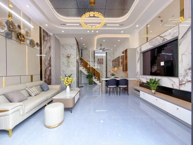 Cần bán căn nhà 50m2 ở thủ đức sang sin mịn, giá chỉ 2T240tr Shr sang tên ngay