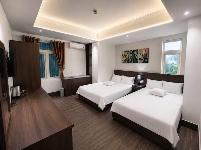 Cho thuê 6 tầng tòa căn hộ gần biển Phạm Văn Đồng - An Hải