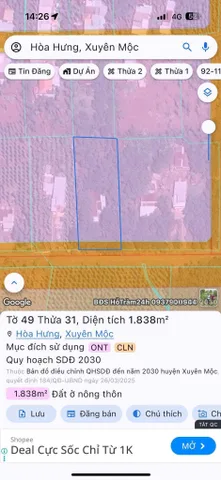 Lên lô đất, có căn nhà trên đất, thuộc xã Hoà Hội, Hồ Chí Minh (cũ là xã Hoà Hưng).

Diện tích: 26x69m full thổ cư.

Đường nhựa lớn, khu dân cư.

Giá chỉ 12 tỷ 800 triệu

Liên hệ: 0796559739