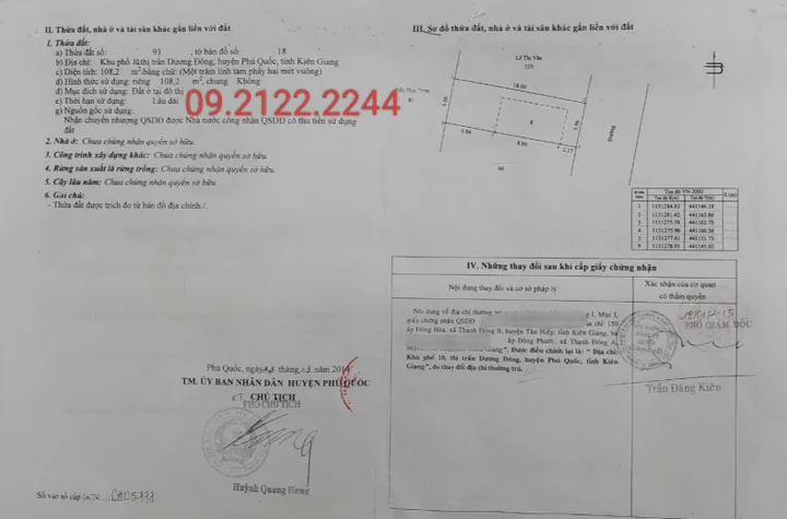 Bán nhà 108m2 Hẻm lớn CMT8 KP10 Dương Đông Ngang 6m giá 5.2 tỷ tại Đặc Khu Phú Quốc