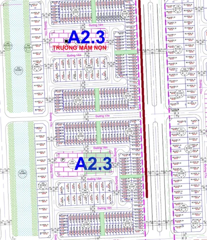 Bán liền kề shophouse A2.3 LK3 vị trí 5 KĐT Thanh Hà Cienco 5