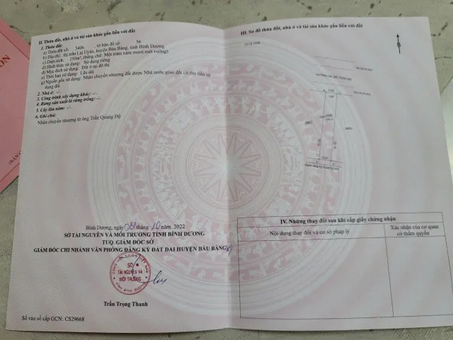 Bán lô đất gần khu công nghiệp