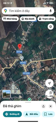 Long hòa- TP HCM ( dâu tiếng cũ) mặt tiền dt749A 
DT 8651mv 28ty500
