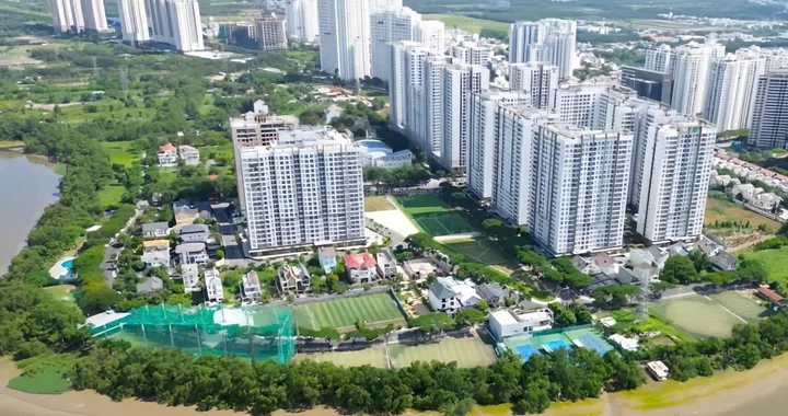 Bán đất biệt thự KDC Trần Thái ven sông , DT: 10x20 , . Giá : 25 tỷ