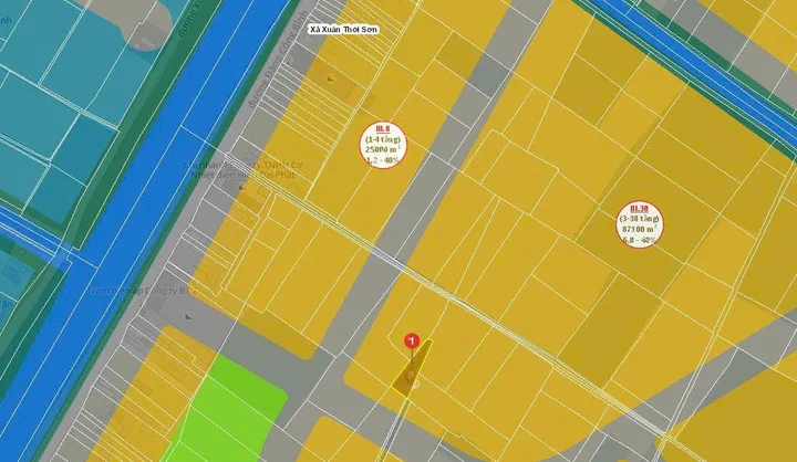 Muốn bán lô đất diện tích 451,76m2 tại xã Xuân Thới Sơn