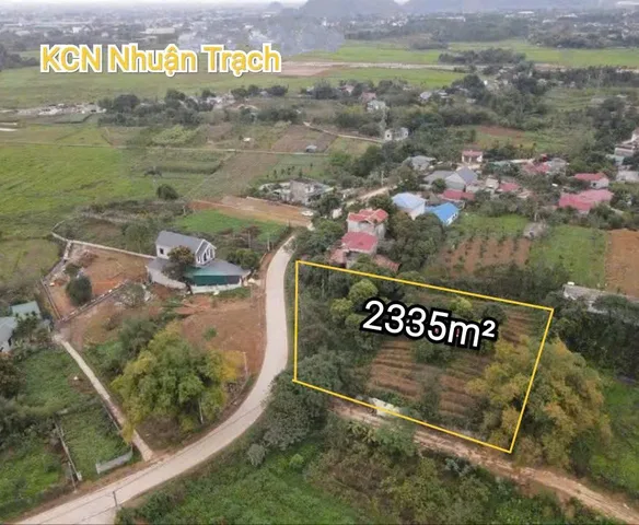 2335m 160tc - LÔ GÓC 2 MẶT TIỀN - TRỤC CHÍNH NHUÂN TRẠCH, LƯƠNG SƠN